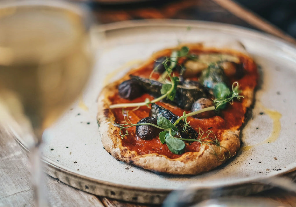 Pizza Con Aceitunas Kalamata