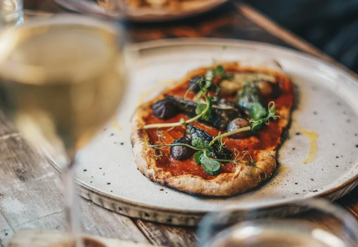 Pizza Con Aceitunas Kalamata