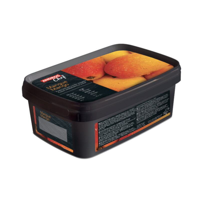 Puré de Mango - Congelado | Caja con 6 pzs de 1Kg